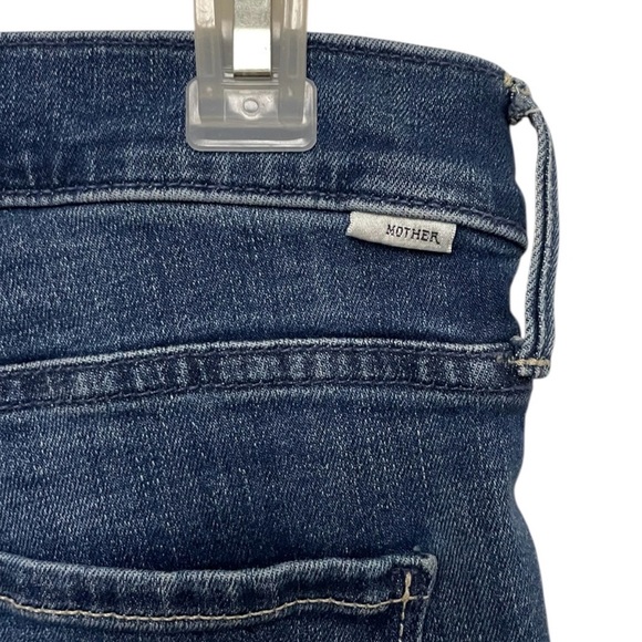 Mother lil mother lil mid rise dazzler ankle jeans in nothing between us - Picture 9 of 13